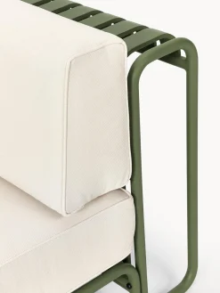 Sofás De Exterior|Sofás De Exterior></noscript>Westwing Collection Módulo intermedio para exterior Caio Blanco Off White, verde oliva