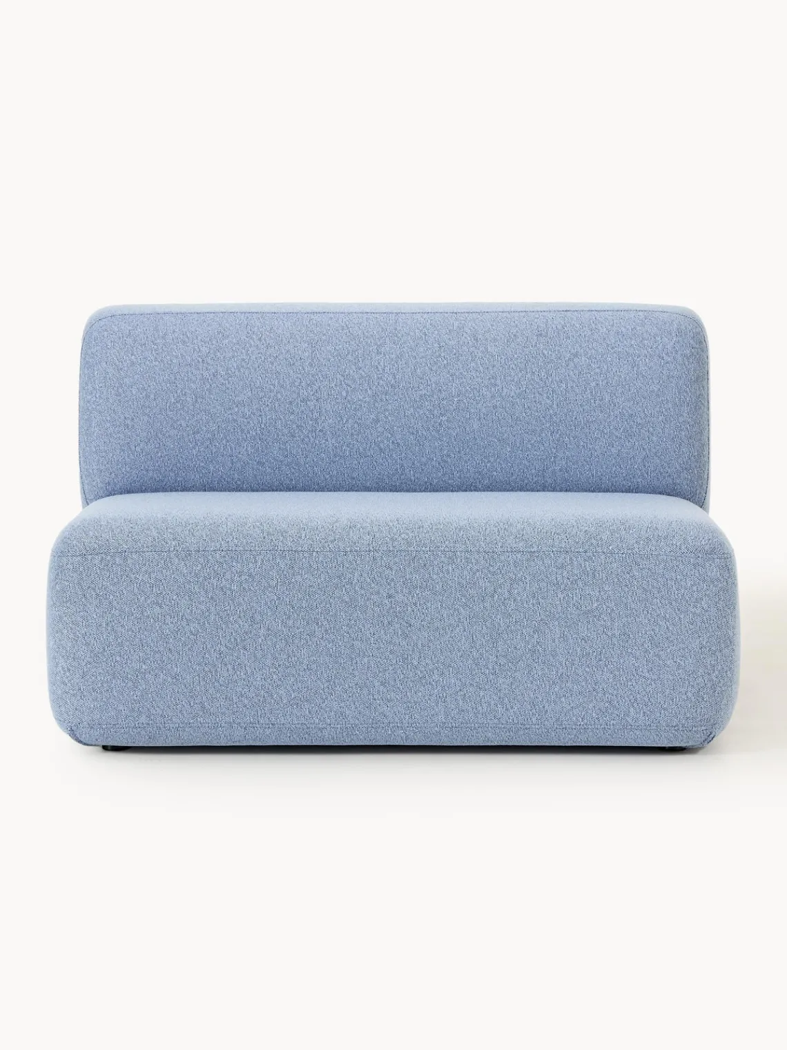 Sofás De Exterior|Sofás De Exterior>Westwing Collection Módulo para exterior Naomi (2 plazas) Azul claro