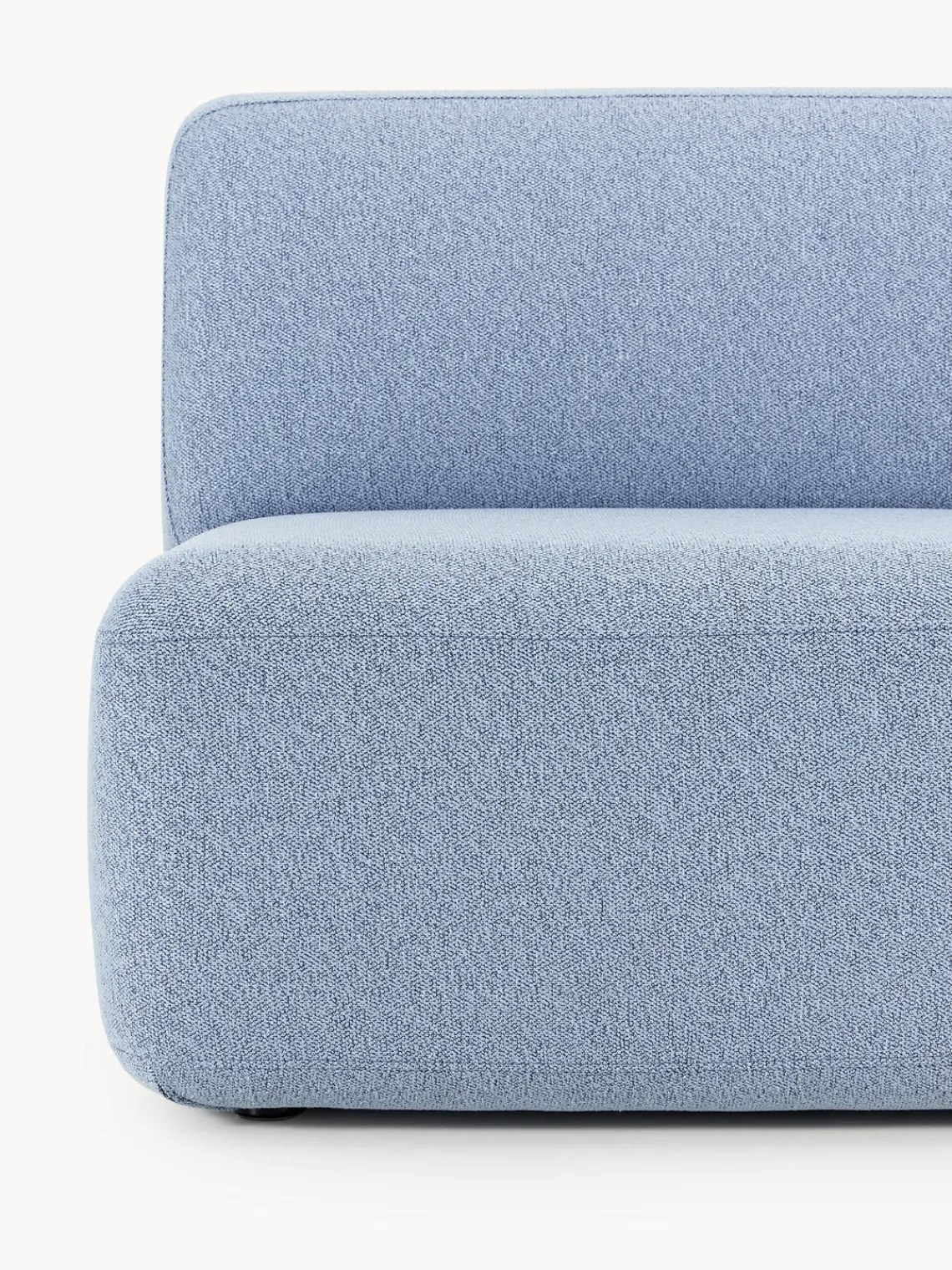 Sofás De Exterior|Sofás De Exterior>Westwing Collection Módulo para exterior Naomi (2 plazas) Azul claro