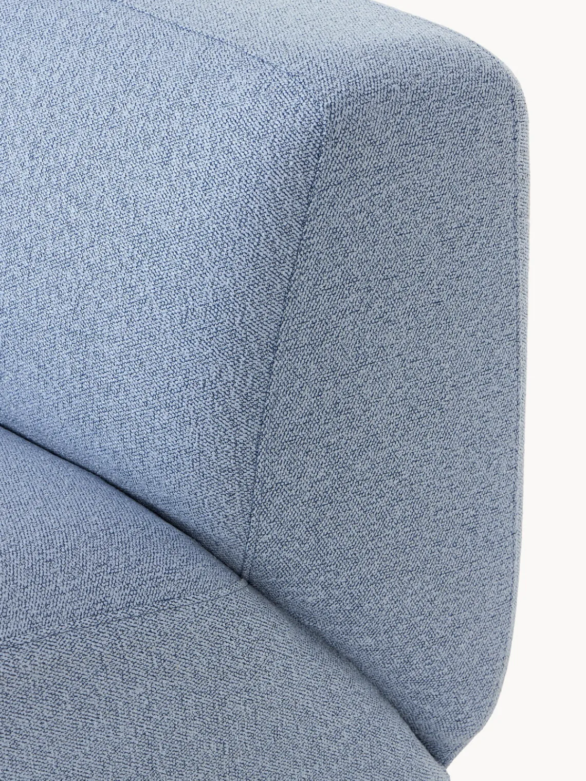 Sofás De Exterior|Sofás De Exterior>Westwing Collection Módulo para exterior Naomi (2 plazas) Azul claro