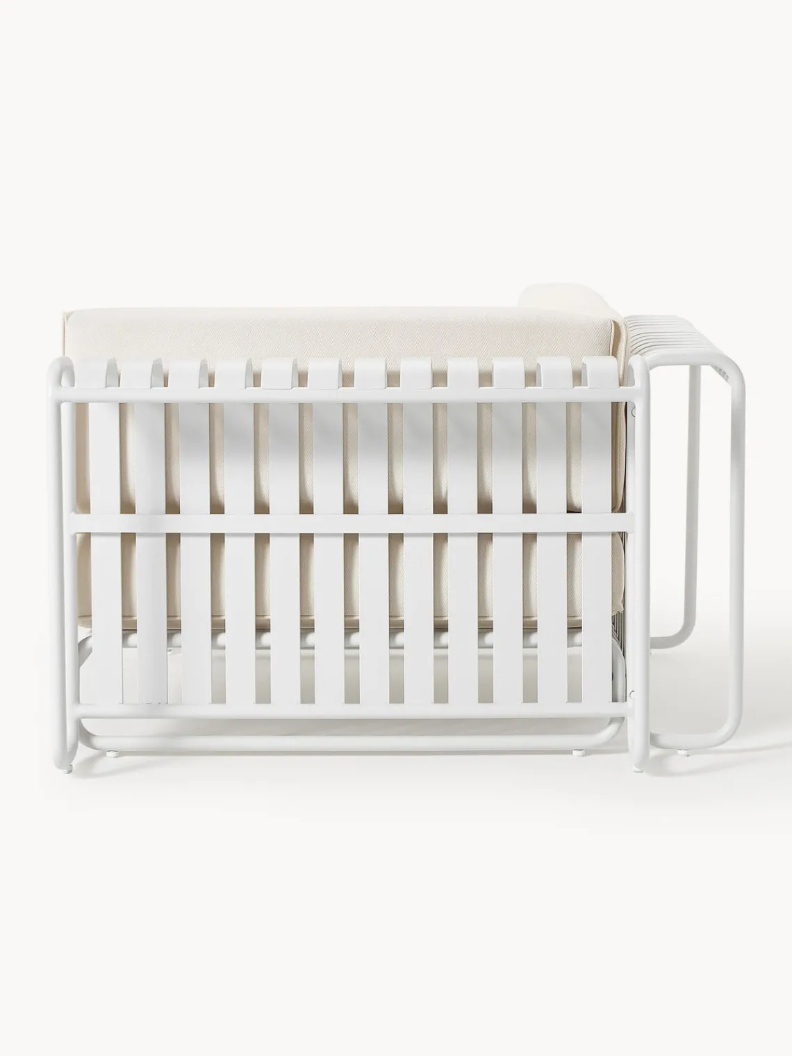 Sofás De Exterior|Sofás De Exterior>Westwing Collection Módulo rinconera para exterior Caio Blanco Off White, blanco