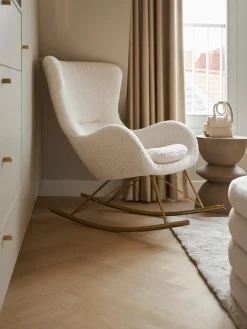 Discount Mecedora de borreguillo Wing Mecedoras|Sillones