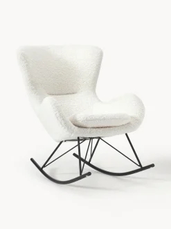 Online Mecedora de borreguillo Wing Mecedoras|Sillones