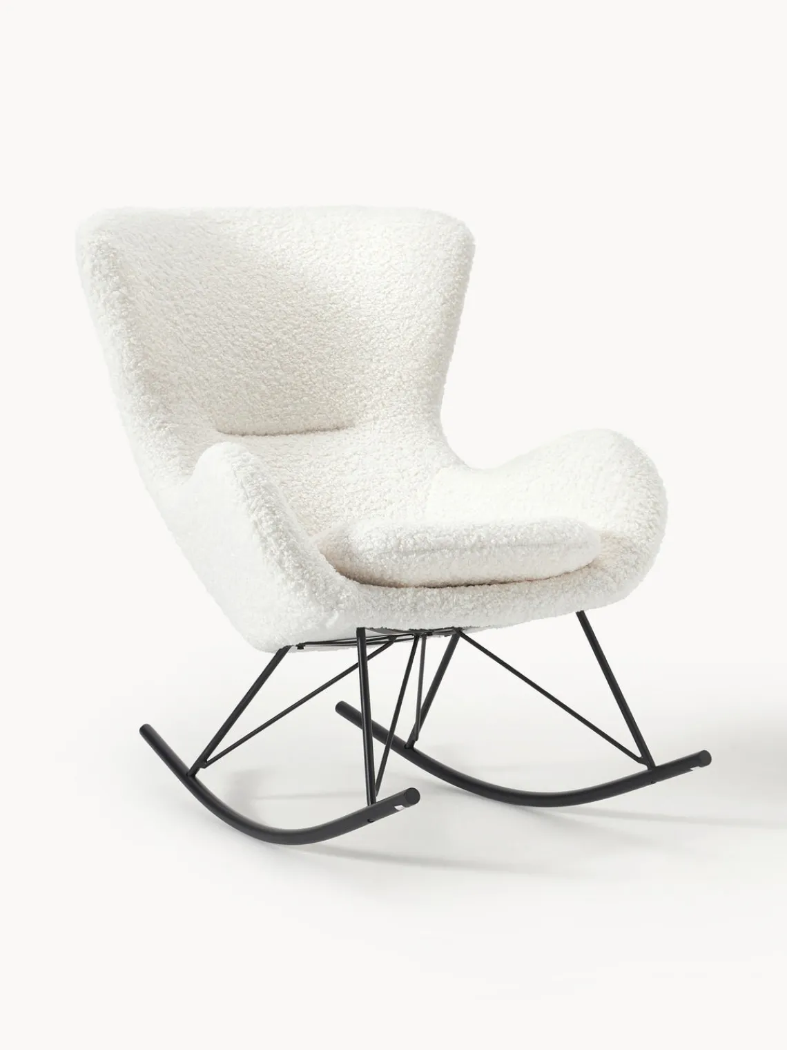 Online Mecedora de borreguillo Wing Mecedoras|Sillones