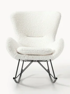 Online Mecedora de borreguillo Wing Mecedoras|Sillones