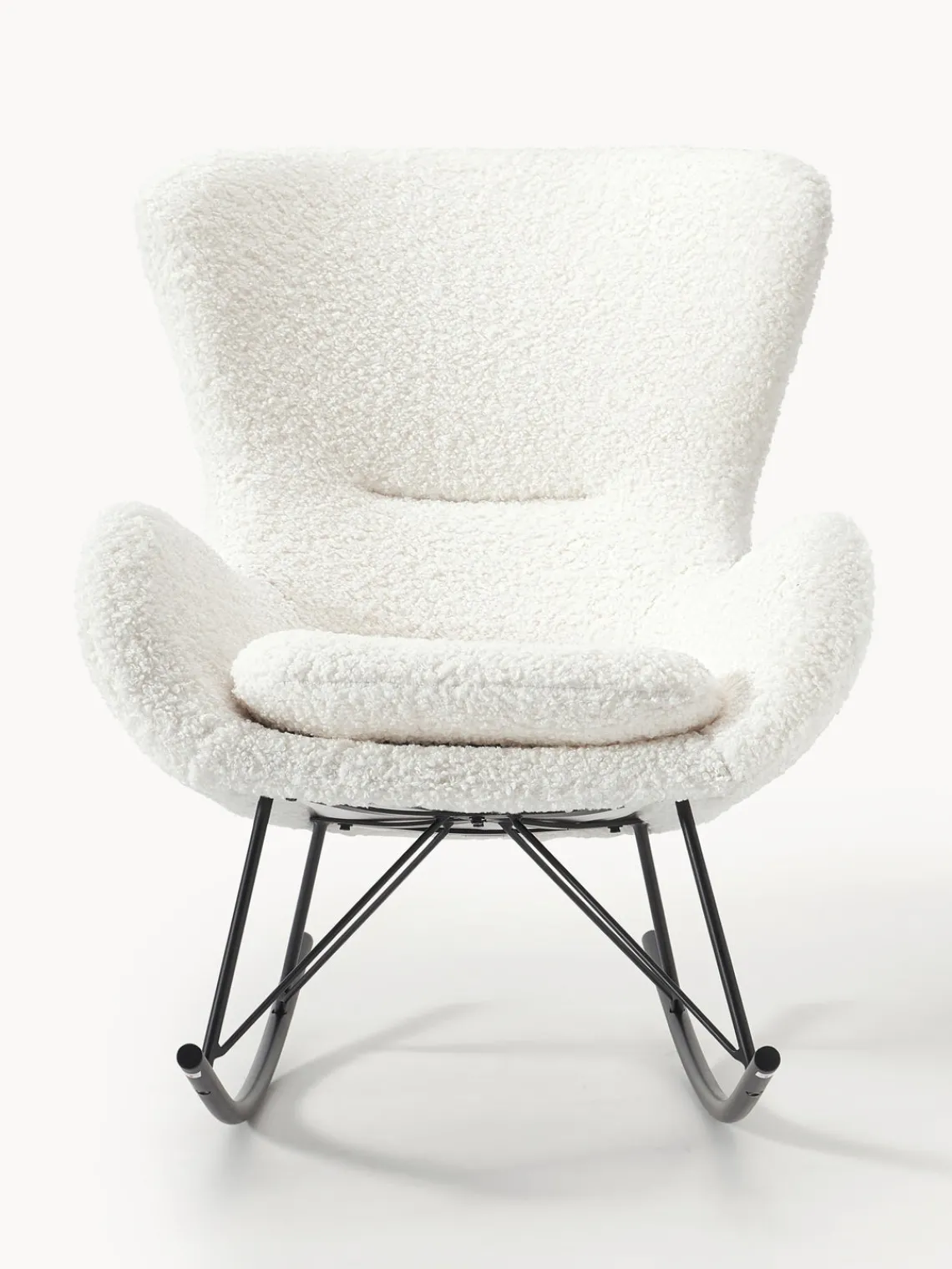 Online Mecedora de borreguillo Wing Mecedoras|Sillones