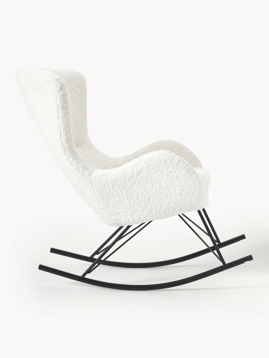 Online Mecedora de borreguillo Wing Mecedoras|Sillones