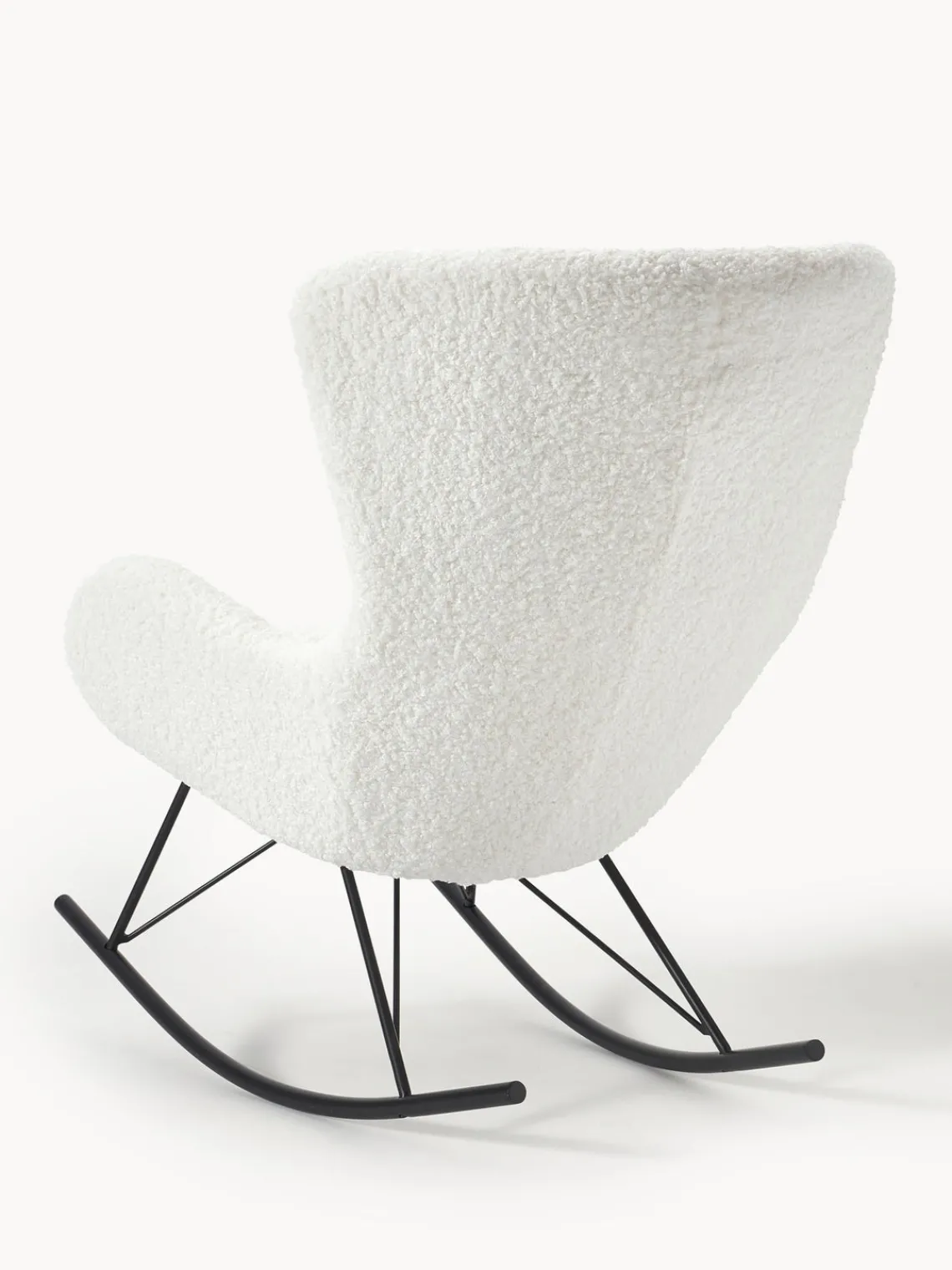 Online Mecedora de borreguillo Wing Mecedoras|Sillones