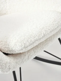 Online Mecedora de borreguillo Wing Mecedoras|Sillones