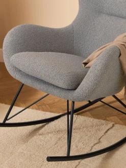 Best Mecedora de borreguillo Wing Mecedoras|Sillones