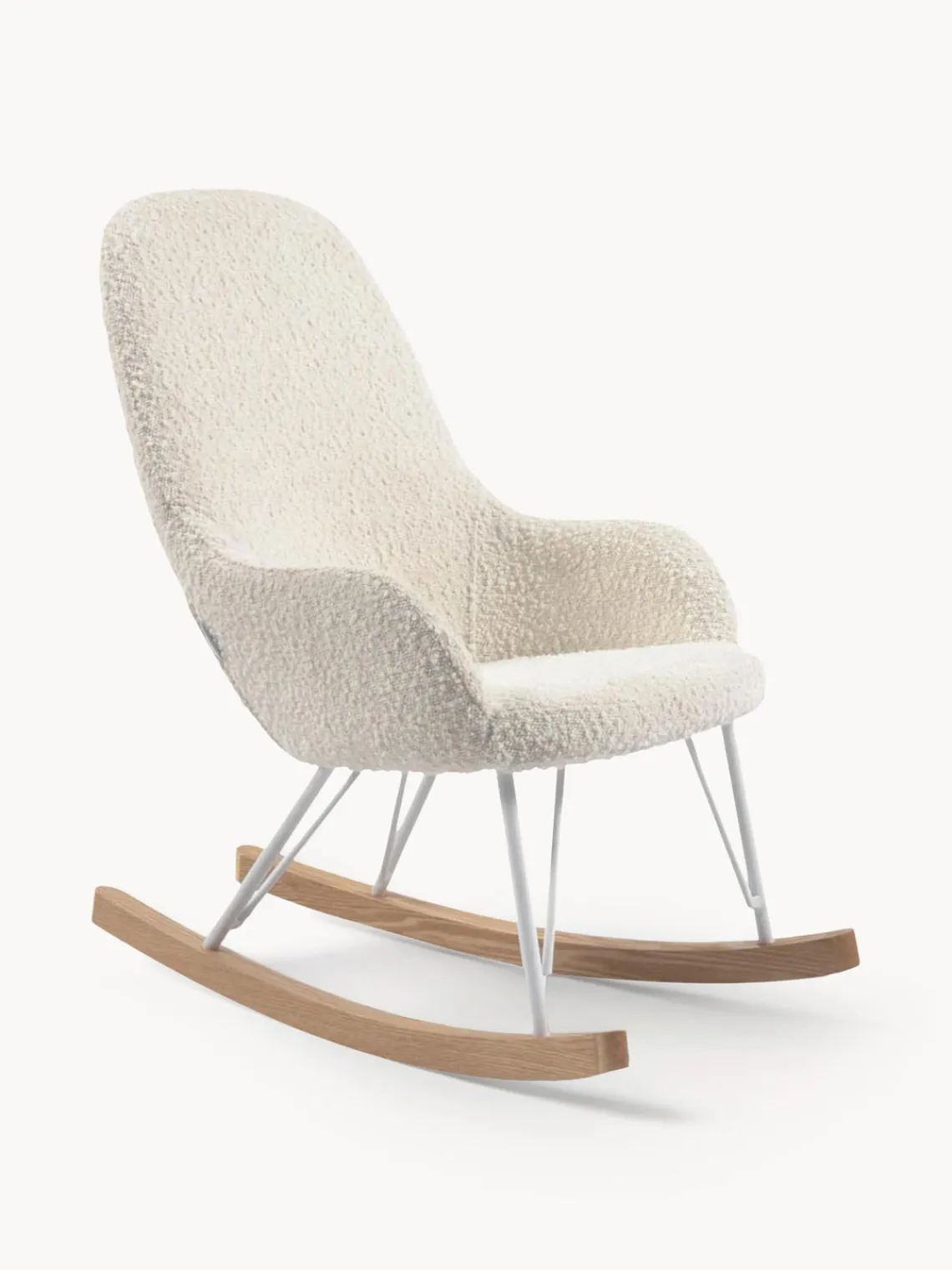 Discount Mecedora infantil en tejido bouclé Joey Niños Decoración Infantil|Mesas Y Sillas Infantiles