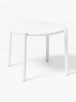Mesas Auxiliares De Jardín|Mesas Auxiliares De Jardí­N>Nardi Mesa auxiliar de jardín apilable Doga Blanco