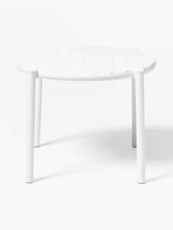 Mesas Auxiliares De Jardín|Mesas Auxiliares De Jardí­N>Nardi Mesa auxiliar de jardín apilable Doga Blanco