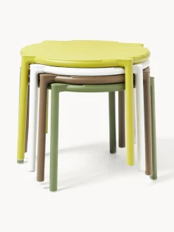 Mesas Auxiliares De Jardín|Mesas Auxiliares De Jardí­N></noscript>Nardi Mesa auxiliar de jardín apilable Doga Verde claro