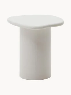 Mesas Auxiliares De Jardín|Mesas Auxiliares De Jardí­N> Mesa auxiliar de jardín de hormigón Macarella Blanco