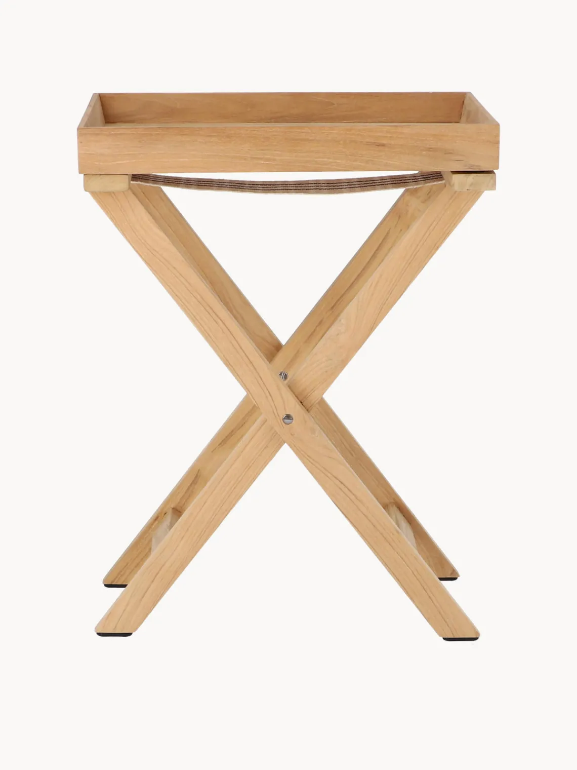 Mesas Auxiliares De Jardín|Mesas Auxiliares De JardíN>Jan Kurtz Mesa auxiliar de jardín plegable de madera de teca Chio