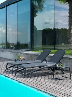 Mesas Auxiliares De Jardín|Mesas Auxiliares De Jardí­N>Nardi Mesa auxiliar de jardín Pop Negro