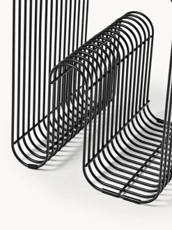 Sale Mesa auxiliar de metal Curva Pufs Y Otomanos|Pufs Y Otomanos