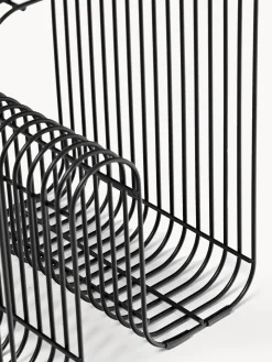 Sale Mesa auxiliar de metal Curva Pufs Y Otomanos|Pufs Y Otomanos