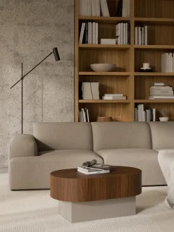 Online Mesa auxiliar ovalada Rylan Mesas De Centro|Mesas De Centro