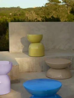 Mesas Auxiliares De Jardín|Mesas Auxiliares De Jardí­N></noscript>Westwing Collection Mesa auxiliar para interior/exterior Gigi Beige claro