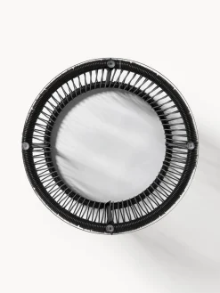 Discount Mesa auxiliar redonda de plástico con aspecto de mimbre Bahia Mesas Auxiliares De Jardín|Mesas Auxiliares De Jardí­N