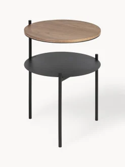 New Mesa auxiliar redonda de madera Tu Mesitas De Noche|Mesitas De Noche