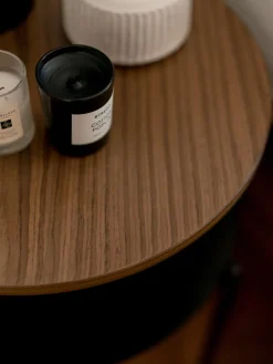 New Mesa auxiliar redonda de madera Tu Mesitas De Noche|Mesitas De Noche