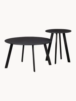 Mesa auxiliar redonda para exterior Fer Mesas Auxiliares De Jardín|Mesas Auxiliares De Jardí­N