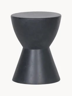 Mesas Auxiliares De Jardín|Mesas Auxiliares De Jardí­N> Mesa auxiliar redonda para exterior de cemento Dover