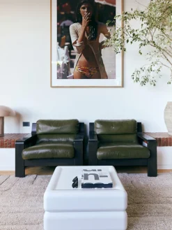 Outlet Mesa de centro artesanal de madera Space Mesas De Centro|Mesas De Centro