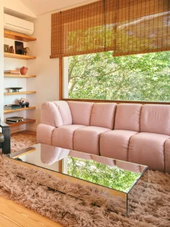 Mesas De Centro|Mesas De Centro>HKLIVING Mesa de centro artesanal de cristal de espejo Mirror, 120 cm