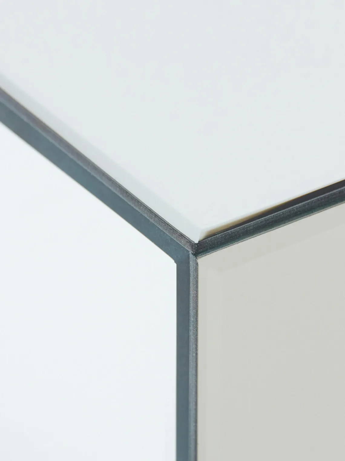 Mesas De Centro|Mesas De Centro>HKLIVING Mesa de centro artesanal de cristal de espejo Mirror, 120 cm