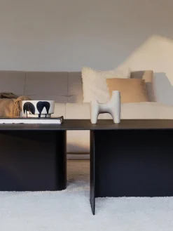 Mesas De Centro|Mesas De Centro></noscript>Metallbude Mesa de centro artesanal Livia Negro