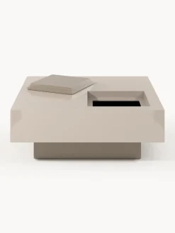 New Mesa de centro con espacio de almacenamiento Alessa, 80 cm Mesas De Centro|Mesas De Centro