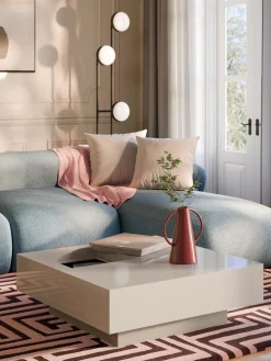 New Mesa de centro con espacio de almacenamiento Alessa, 80 cm Mesas De Centro|Mesas De Centro