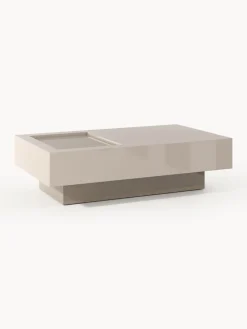 Discount Mesa de centro con espacio de almacenamiento Alessa, 120 cm Mesas De Centro|Mesas De Centro