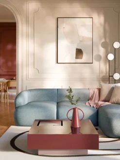 Best Mesa de centro cuadrada con espacio de almacenamiento Alessa Mesas De Centro|Mesas De Centro