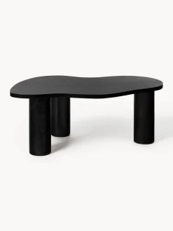Discount Mesa de centro de forma orgánica de madera de roble Didi Mesas De Centro|Mesas De Centro