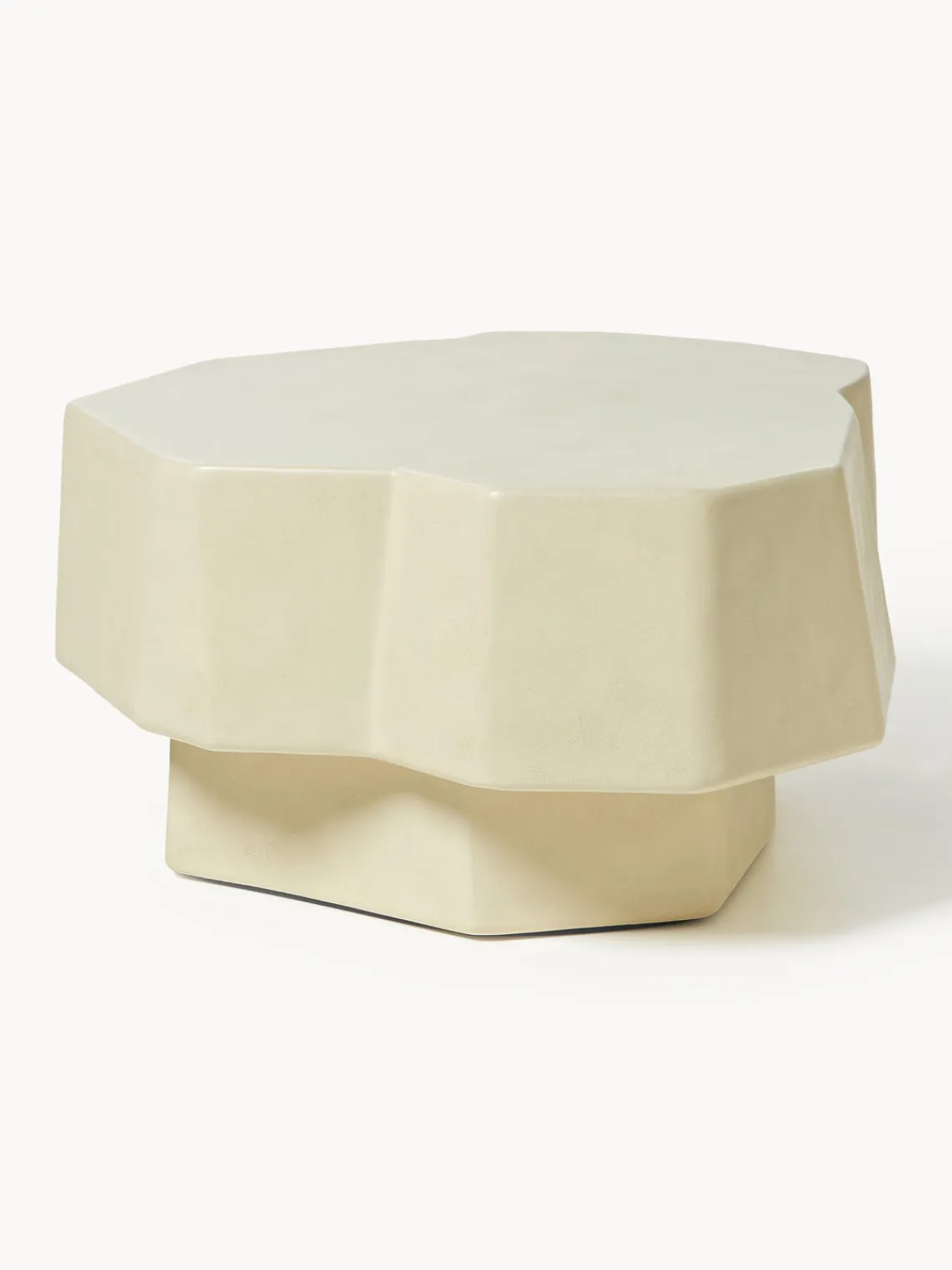 Mesas De Centro|Mesas De Centro>Ferm Living Mesa de centro de hormigón en forma orgánica Staffa