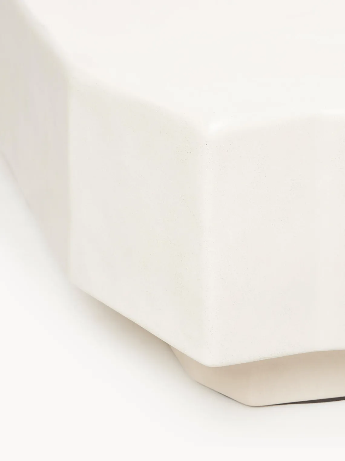 Mesas De Centro|Mesas De Centro>Ferm Living Mesa de centro de hormigón en forma orgánica Staffa