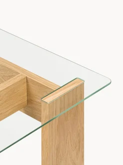 Outlet Mesa de centro de madera de roble Naiko Mesas De Centro|Mesas De Centro