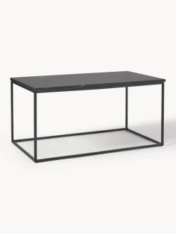 Mesas De Centro|Mesas De Centro>Westwing Collection Mesa de centro de mármol Alys Mármol negro, negro