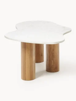 Outlet Mesa de centro de mármol con forma orgánica Naruto Mesas De Centro|Mesas De Centro