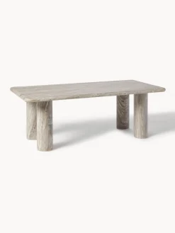 Mesas De Centro|Mesas De Centro>Westwing Collection Mesa de centro de mármol Mabel Greige, jaspeado