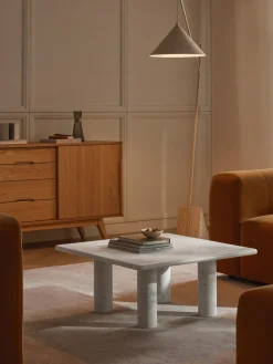 Mesas De Centro|Mesas De Centro>Westwing Collection Mesa de centro de mármol Mabel Mármol blanco