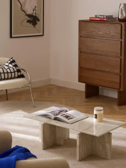 Best Mesa de centro de travertino Marisa Mesas De Centro|Mesas De Centro