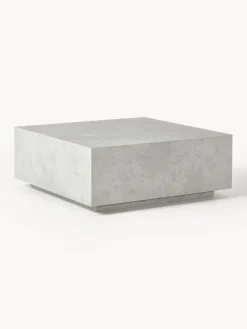 Mesas De Centro|Mesas De Centro>Westwing Collection Mesa de centro en look cemento Lesley Aspecto cemento gris mate