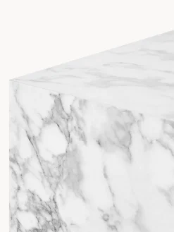 Mesas De Centro|Mesas De Centro></noscript>Westwing Collection Mesa de centro en look mármol Lesley Aspecto mármol blanco brillante