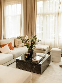 Hot Mesa de centro en look mármol Lesley Mesas De Centro|Mesas De Centro